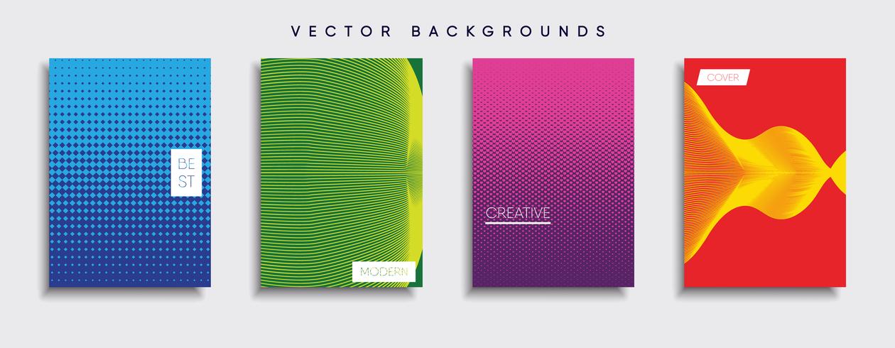 Minimal Vector cover designs. Future Poster template