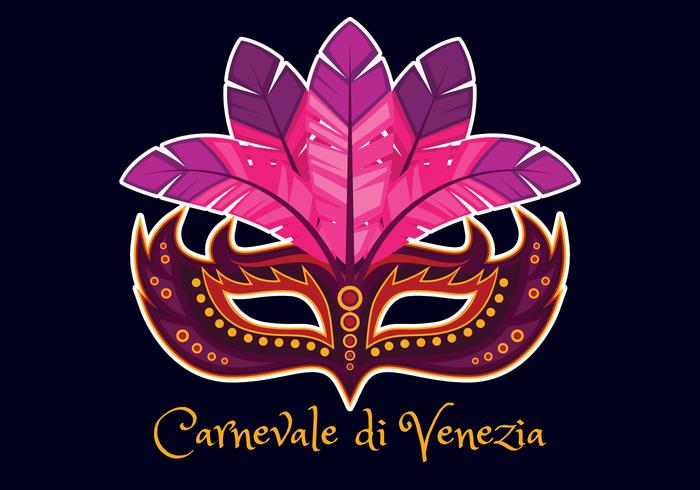 carnevale di venezia vector