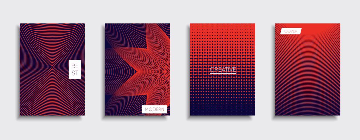 Minimal Vector cover designs. Future Poster template