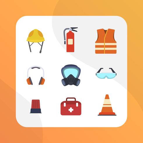 Flat personal Protective Equipment Vector Collection