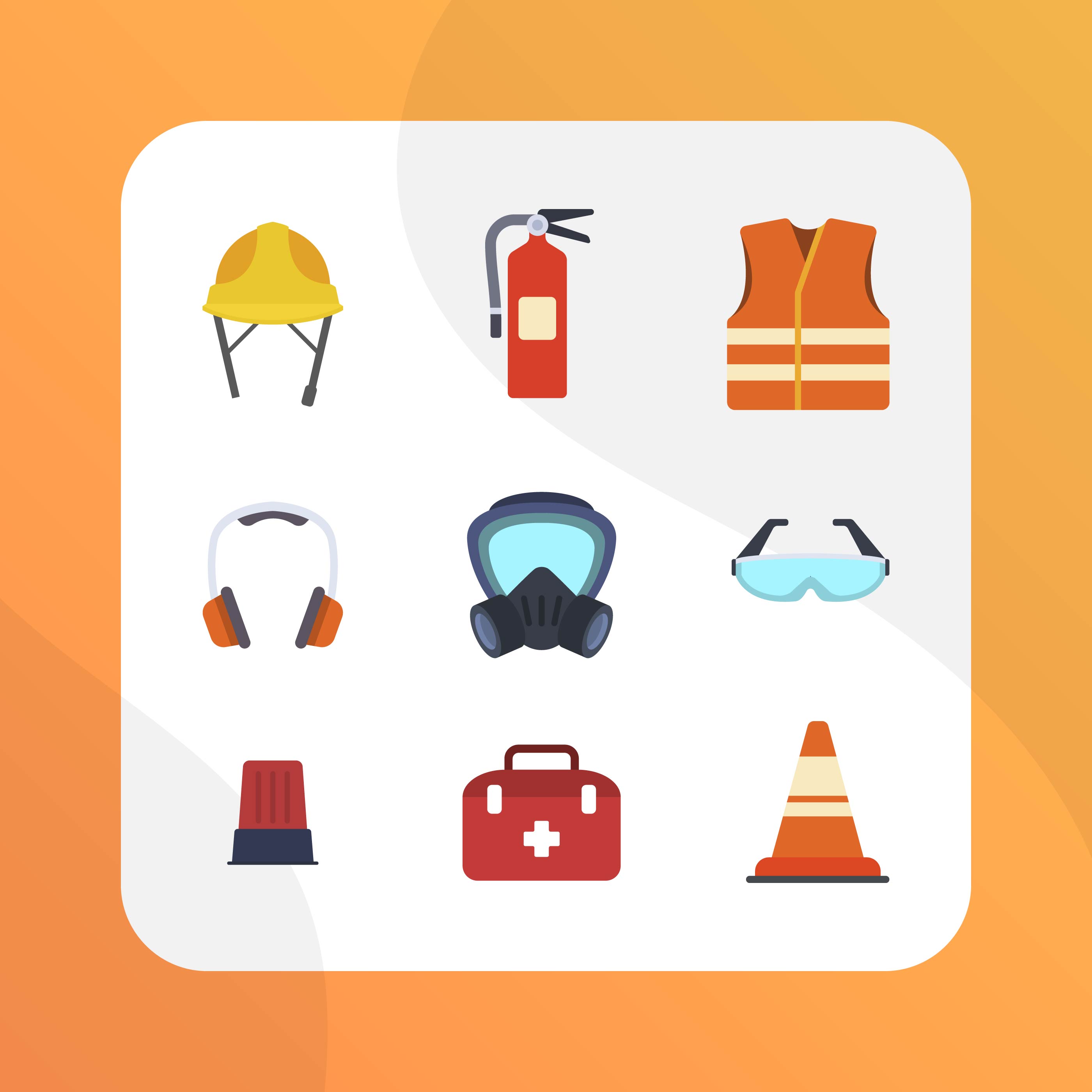 Flat personal Protective Equipment Vector Collection 284917 Vector Art ...