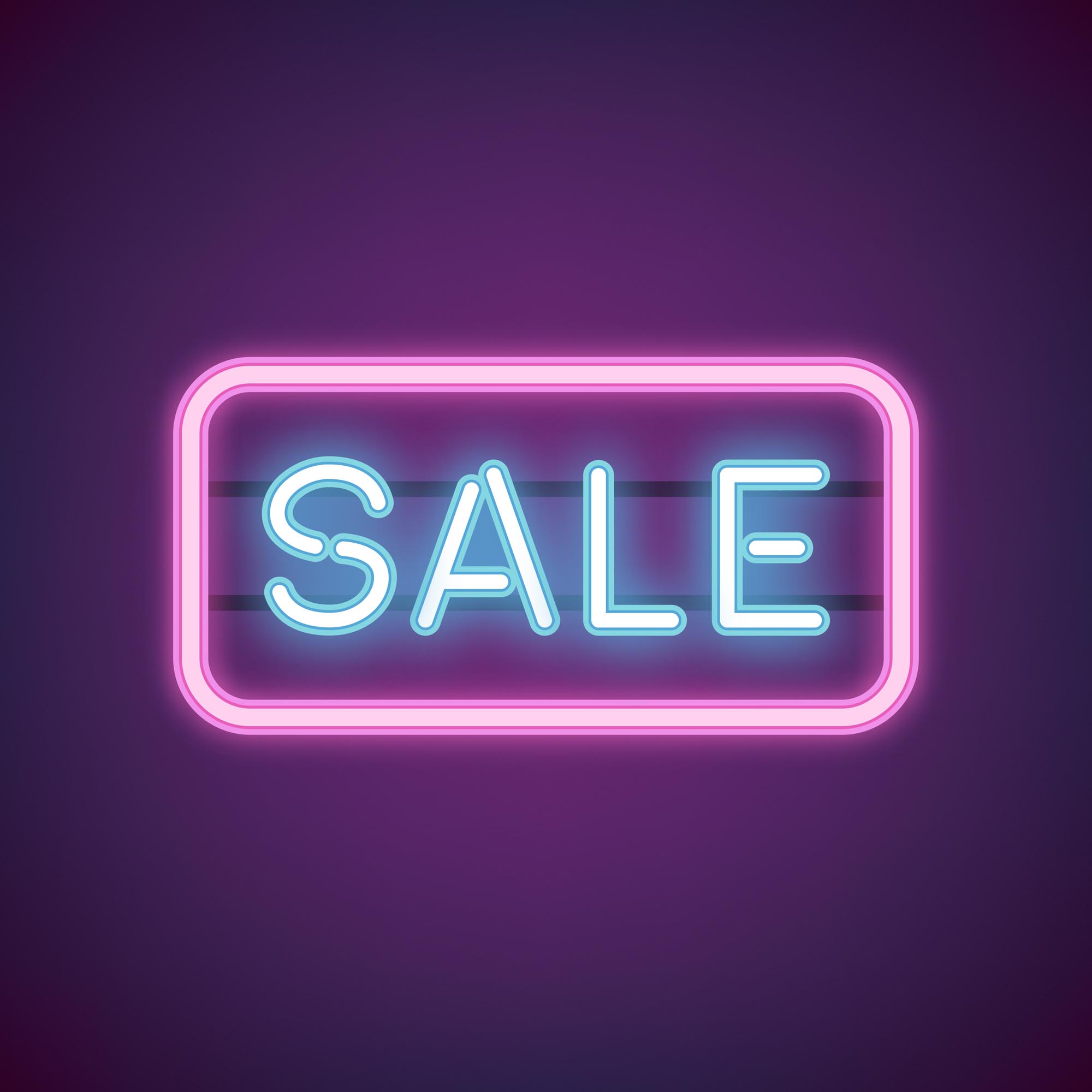 Neon sale sign vector Download Free Vectors, Clipart Graphics