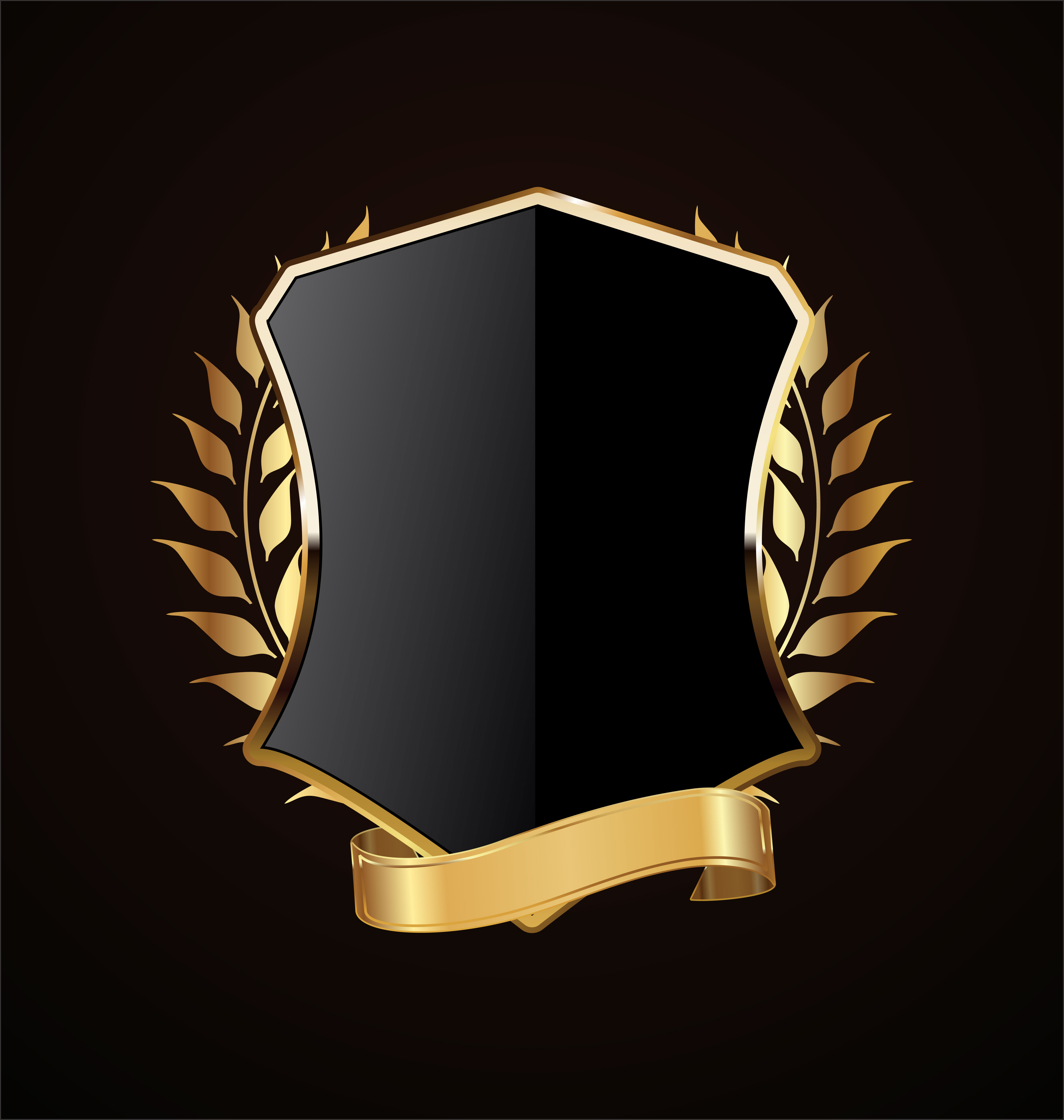 golden shield retro design 284947 - Download Free Vectors, Clipart Graphics & Vector Art