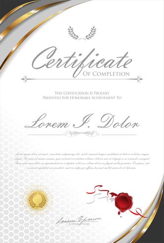 Certificado vector