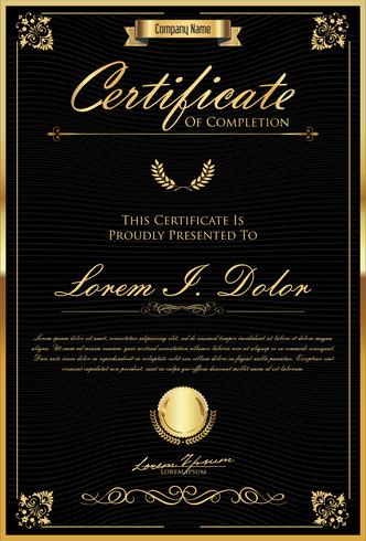 Certificado vector