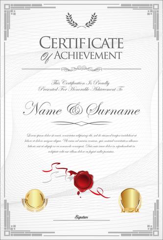 Certificate vector