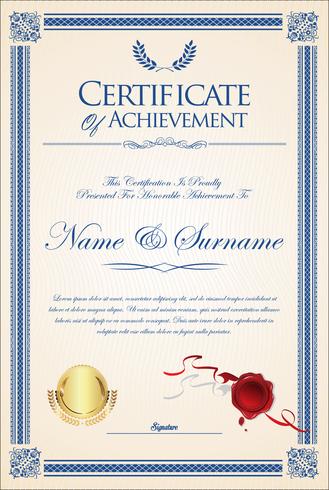 Certificate vector