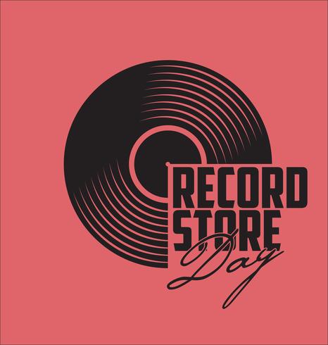 disco de vinilo vector