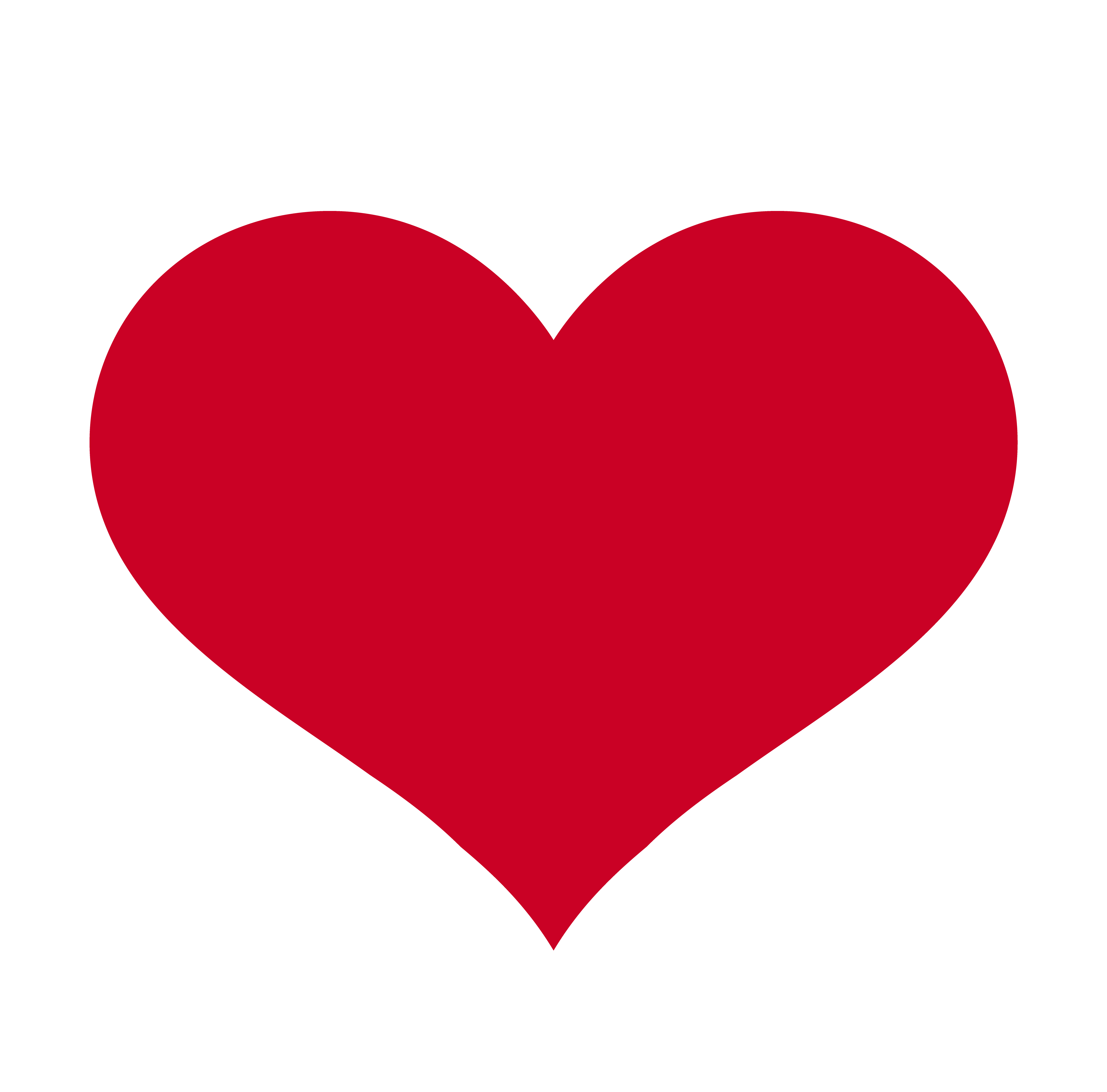 Heart, Symbol of Love and Valentine's Day. Flat Red Icon ...