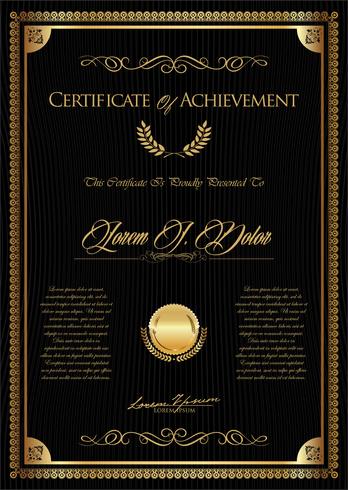Certificate vector