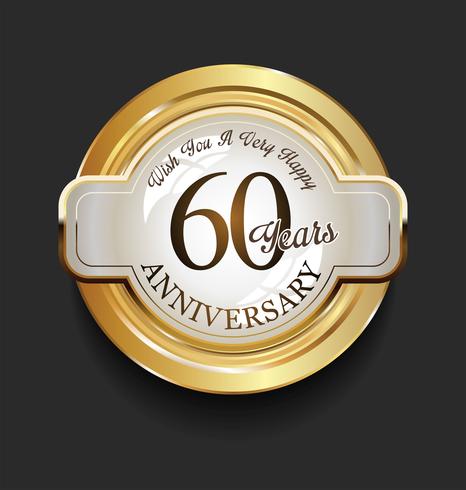 anniversary background vector