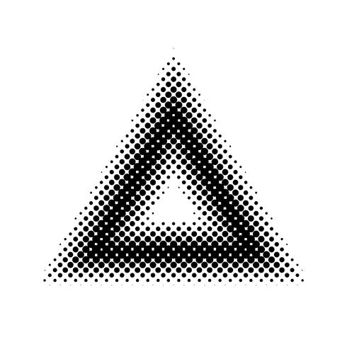 Detailed vector halftone for backgrounds and designs