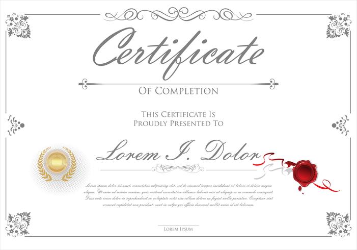 Certificate vector