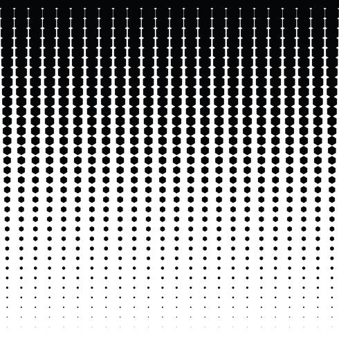 Detailed vector halftone for backgrounds and designs