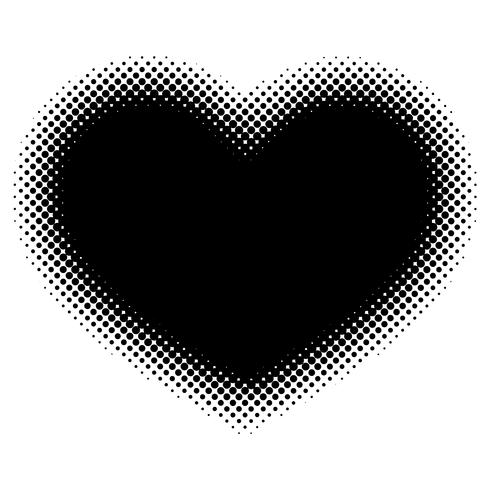 Detailed vector halftone for backgrounds and designs