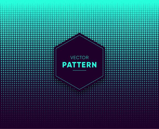 Detailed vector halftone for backgrounds and designs