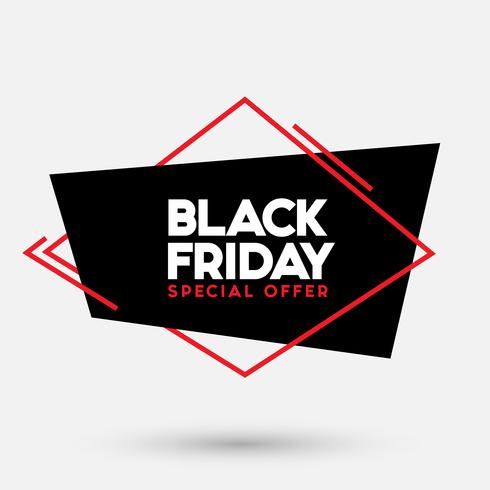 Black Friday sale vector illustration