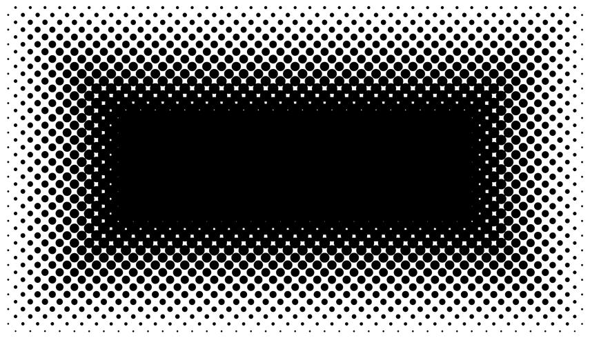 Detailed vector halftone for backgrounds and designs