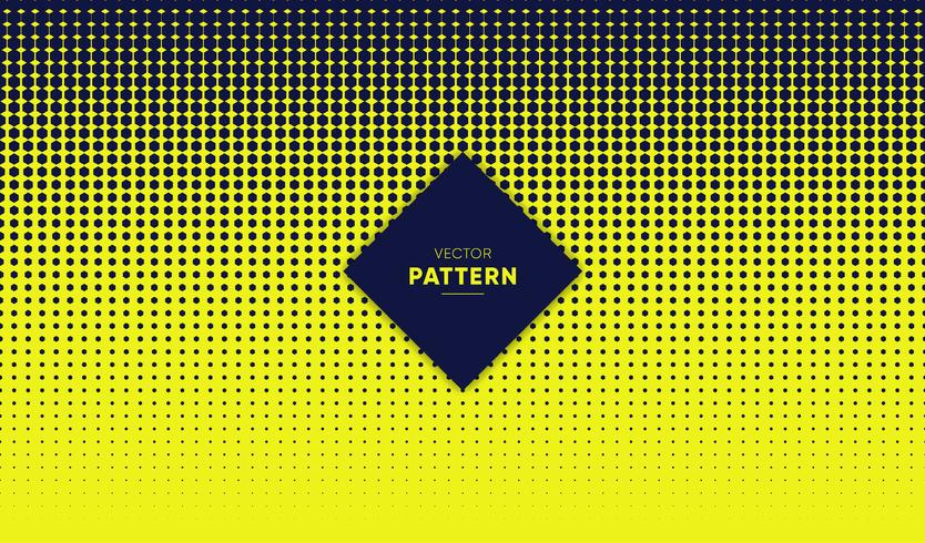 Detailed vector halftone for backgrounds and designs