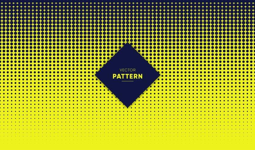 Detailed vector halftone for backgrounds and designs