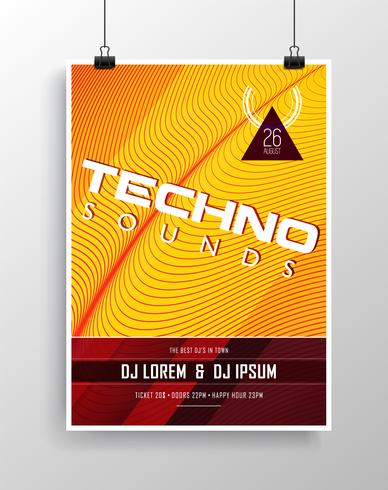 Minimal Vector cover designs. Future Poster templates.
