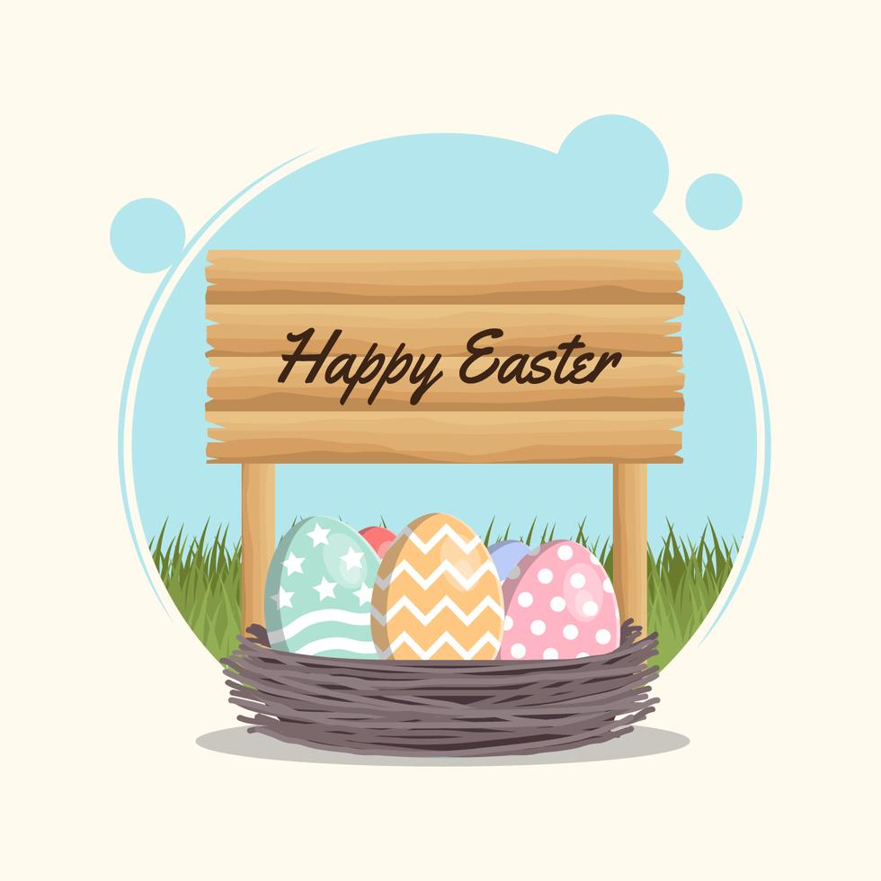 Easter Wallpaper 285799 Vector Art at Vecteezy