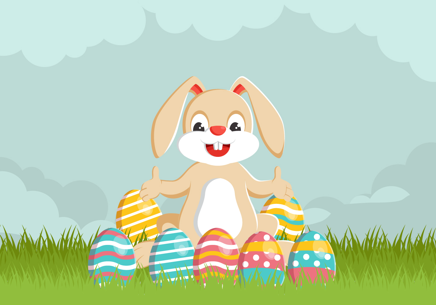 Easter Wallpaper 285818 Vector Art at Vecteezy