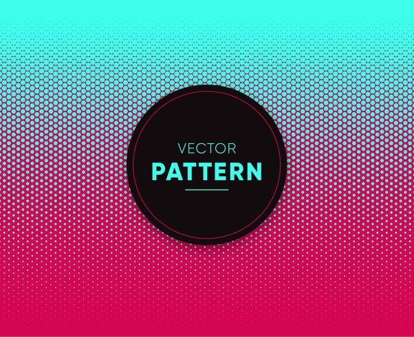 Detailed vector halftone for backgrounds and designs