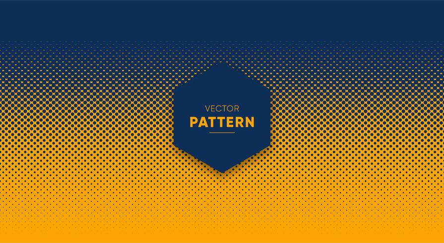 Detailed vector halftone for backgrounds and designs