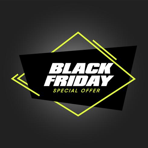 Black Friday sale vector illustration