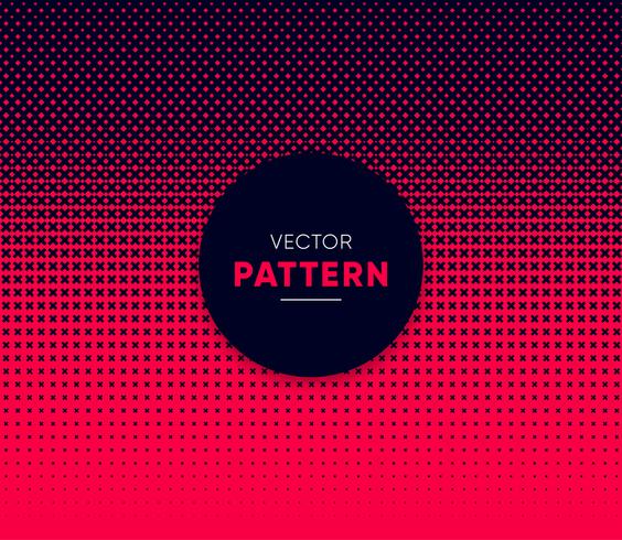 Detailed vector halftone for backgrounds and designs