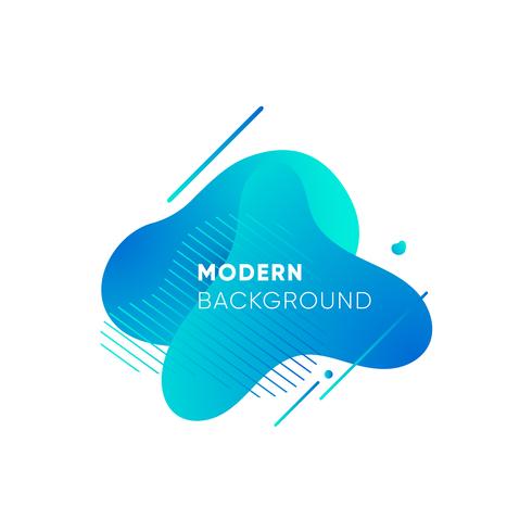 Gradient abstract banners with flowing liquid shapes vector