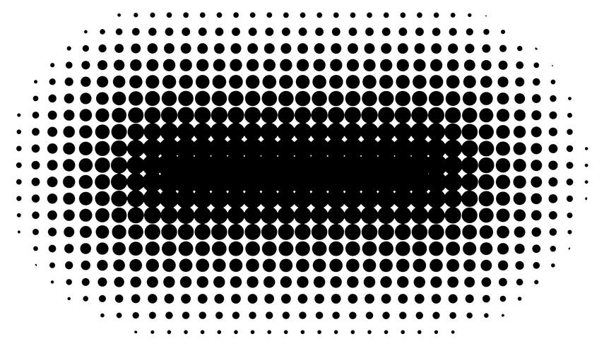 Detailed vector halftone for backgrounds and designs