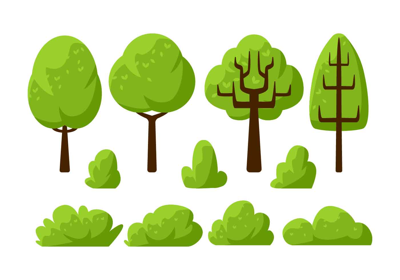 Tree Clipart Vector Art, Icons, and Graphics for Free Download