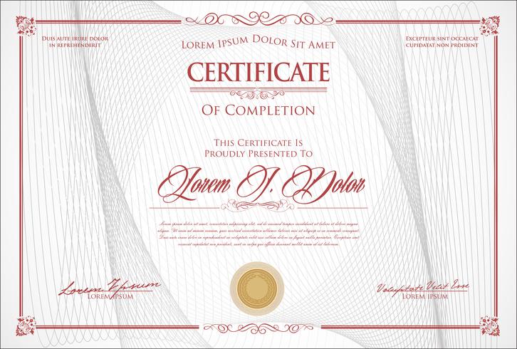 Certificate vector