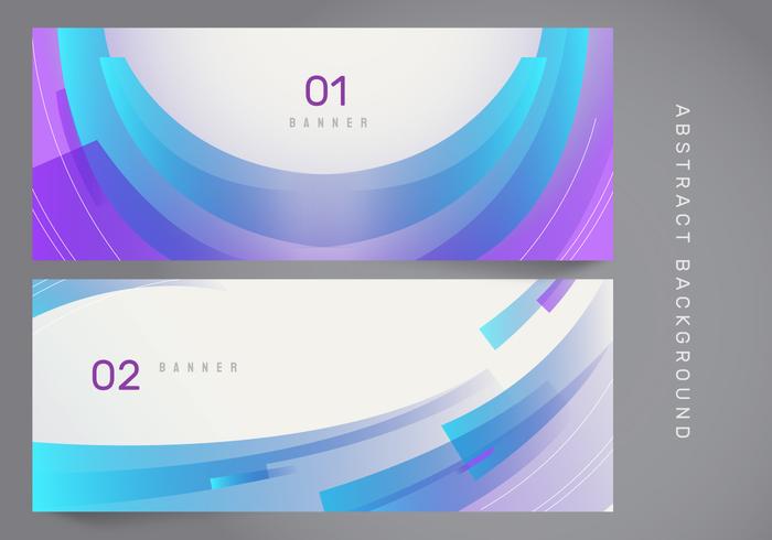 Stylish Abstract Modern Banner Vector Banner