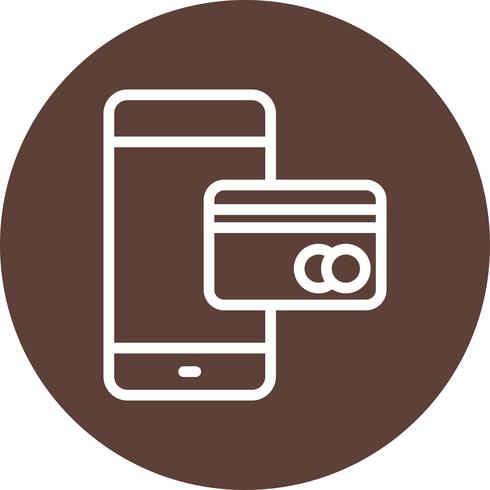 Mobile banking Vector Icon