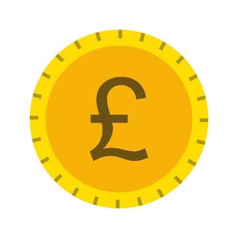 Pound Vector Icon