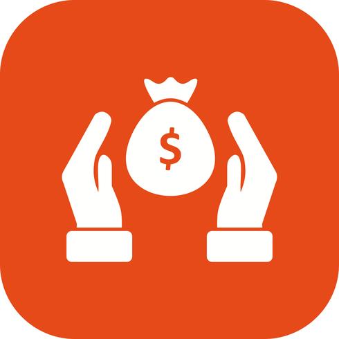 Icono de vector de ahorro