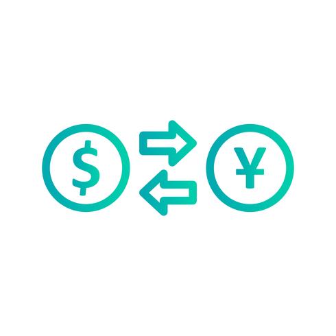 Exchange rate Vector Icon