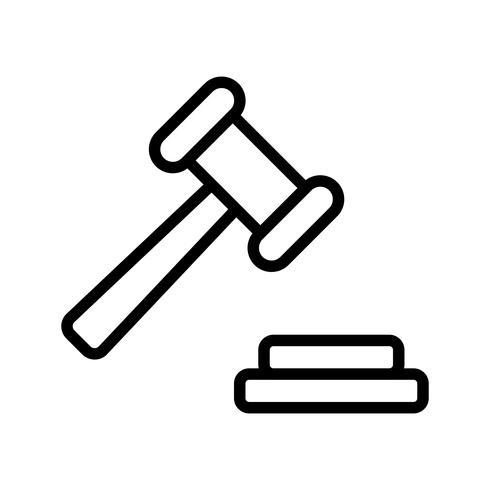 Auction Vector Icon