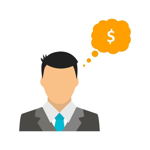 Business thinking Vector Icon