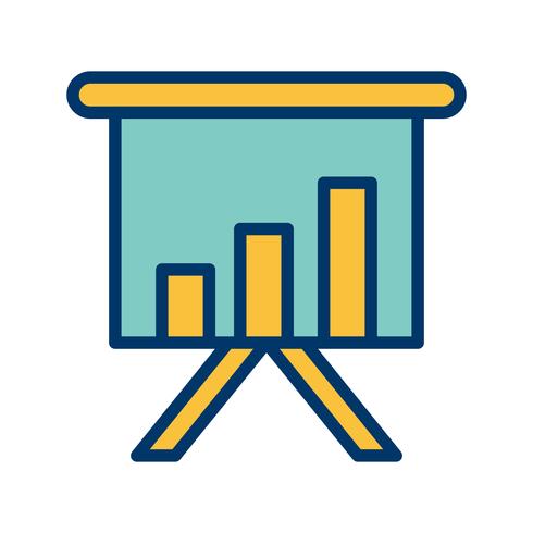 Business Presentation Vector Icon