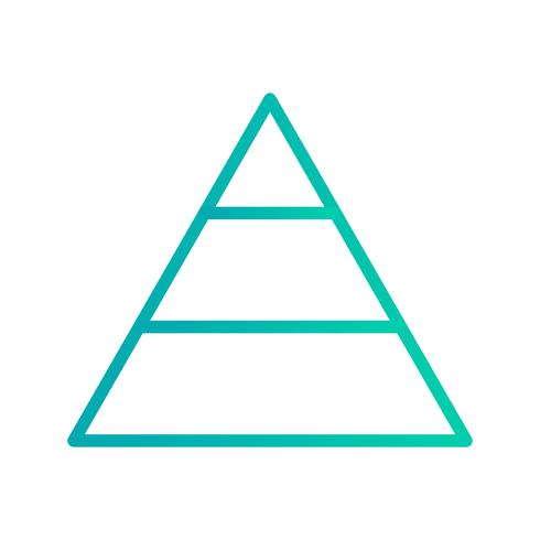 Pyramid Vector Icon