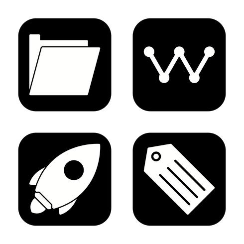 Set of Vector SEO Search Engine Optimization Icons