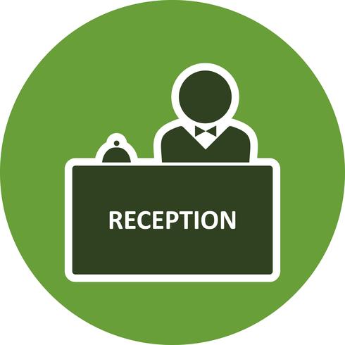 Reception Vector Icon