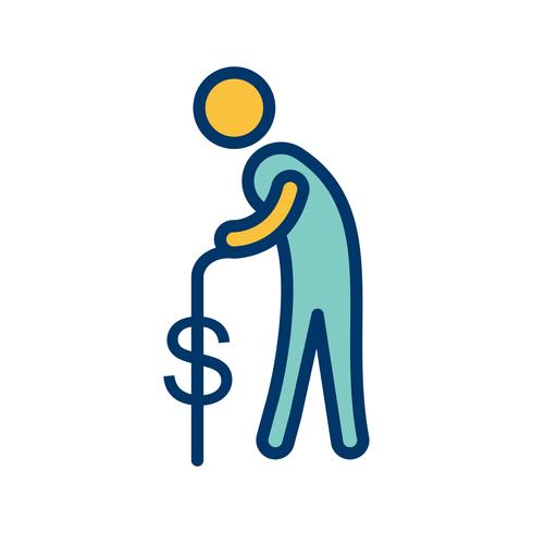 Pension Vector Icon