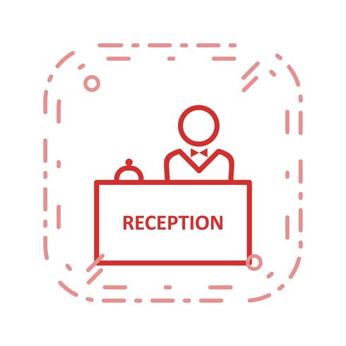 Reception Vector Icon