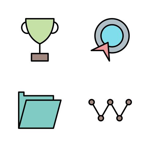 Set of Vector SEO Search Engine Optimization Icons