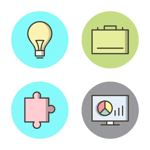 Set of Vector SEO Search Engine Optimization Icons